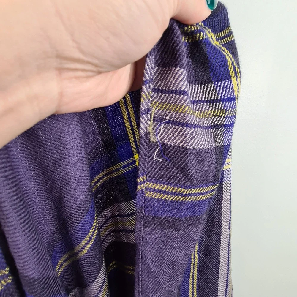Lululemon Pranayama Scarf 100% Merino Wool‎ Nightfall Black Grape Pigment READ